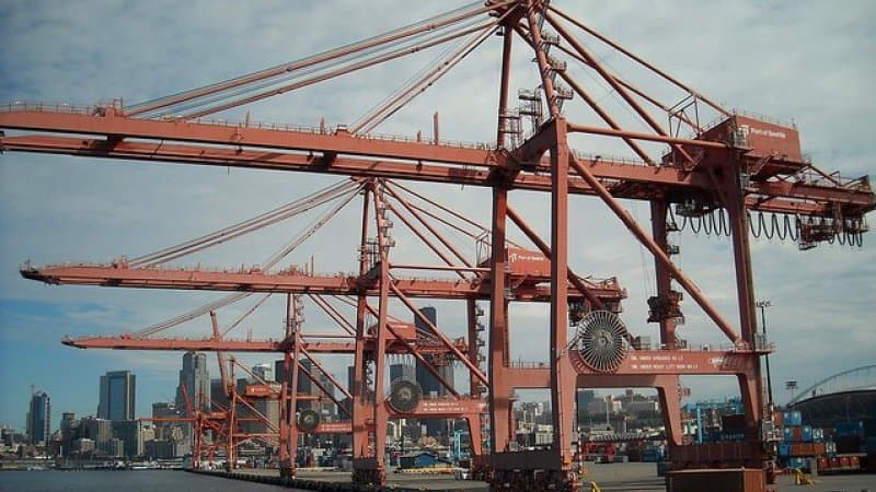 port gantry container lifting cranes for hot sale
